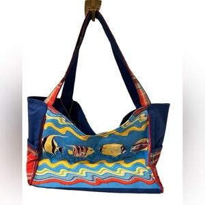 Paul Brent Beach Life fish tote bag